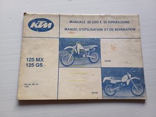 KTM 125 GS - MX 1984 manuale