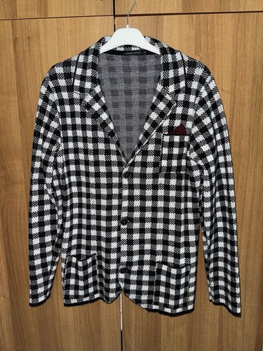 Giacca cotone uomo scacchi - giacca,