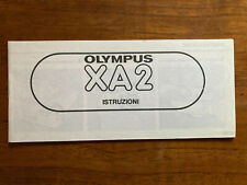 Olympus XA2  -  italiano istruzioni  SctCat2