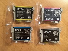 4 cartucce originali Epson