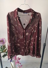Camicia Donna CONBIPEL  colore BORDEAUX Taglia 44 USATO in ottime condizioni