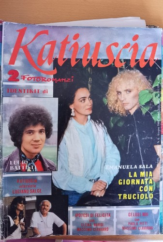 Fotoromanzo katiuscia anno - fotoromanzo,