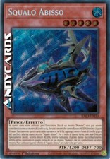 SQUALO ABISSO • (Abyss Shark) • Segreta • RA03 IT030 • 1Ed • Yugioh! • ANDYCARDS