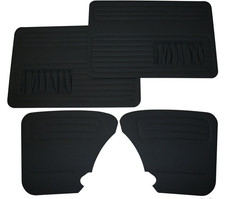 SET PANNELLI PORTE VINILE NERO