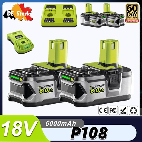 Batteria 18v 0ah per ryobi - 18v,