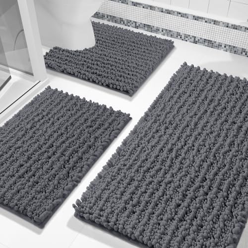 Yimobra set tappeti bagno - tappeti, 3