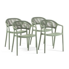 Set 4/6 Sedie Giardino in