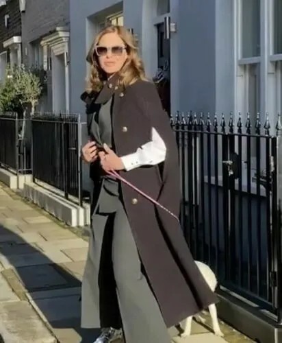 Raro cappotto poncho lungo - cappotto,
