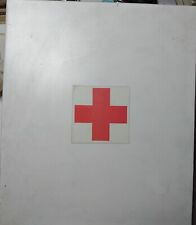 VECCHIA CASSETTA DA PRONTO SOCCORSO DA PARETE E DA TRASPORTO ANNI 50/60