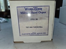 WURLITZER 165 BAND ORGAN ROLL