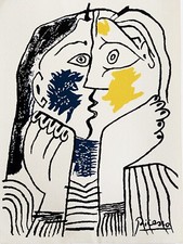 Pablo Picasso Litografia COA originale firmato pubblicato certificato
