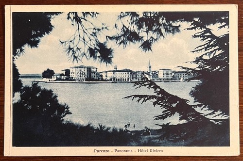 Cartolina epoca parenzo - cartolina, d'