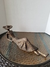 Scultura da tavolo donna relax