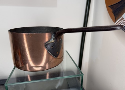 Antique copper dovetailed cook - copper,
