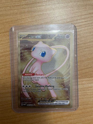 Pokemon carta mew gold - mew, ex