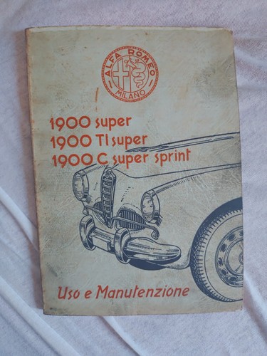Alfa romeo 1900 super uso - romeo, e