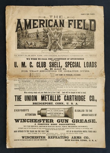1891 antico the american field - antico,