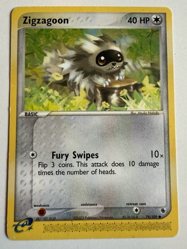 Zigzagoon 109 pokemon - zigzagoon, 79/109