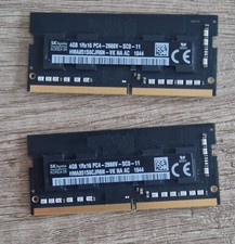 ORIGINALI APPLE 2x SK Hynix 4GB HMA851S6CJR6N-VK Mac Mini 2018/2019 RAM Memorie