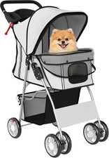 Passeggino per Cani Pieghevole