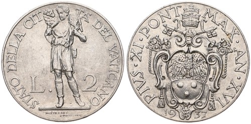 Vatican 2 lire - vatican,