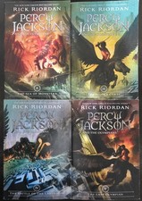 Rick Riordan Book Lot of 4