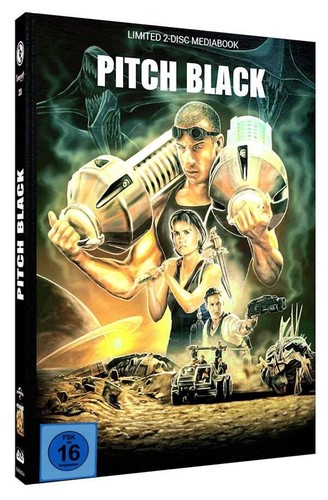 Mediabook pitch nero planet - mediabook,
