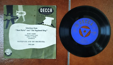 45 Giri. Mantovani and his orchestra. Rose Marie - The Vagabond King.