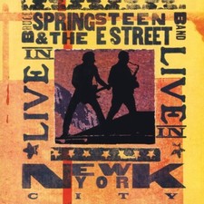 BRUCE & THE E STREET BAND SPRINGSTEEN - LIVE IN NEW YORK CITY  3 VINYL LP NEUF