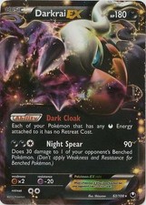 POKEMON DARKRAI EX (BLACK &