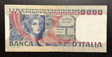 Italia banconota 50000 - italia,