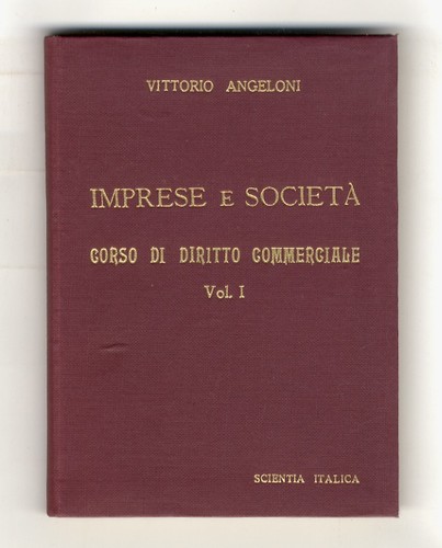 Imprese società corso di - società.,