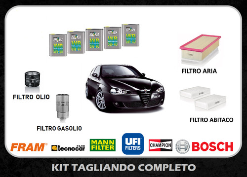 Kit tagliando alfa romeo - tagliando,