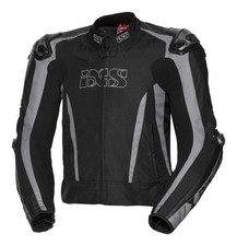 Giacca moto uomo IXS RS-1000 LT mix pelle/tessuto sport racing estate