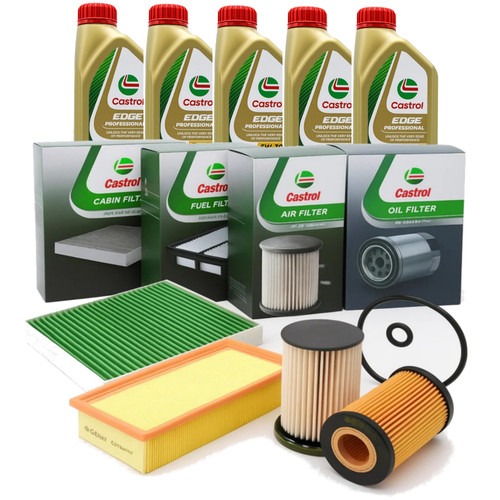 Kit tagliando con olio - , castrol