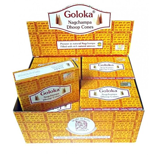 Encens goloka 10 cônes - goloka,