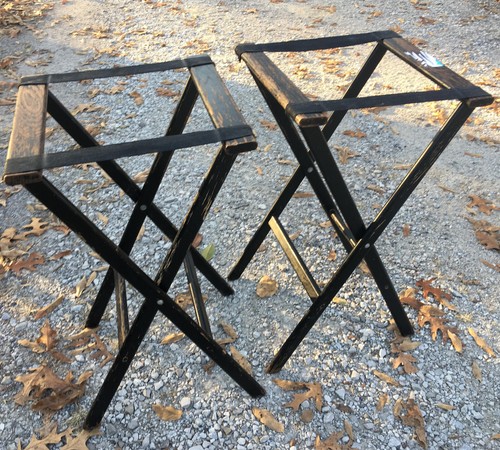 Cameriera pieghevole legno - pieghevole,