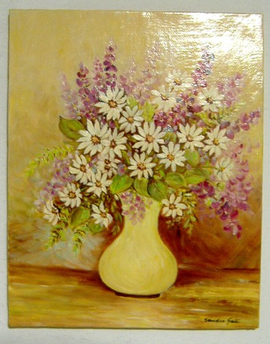 035 quadro dipinto olio - quadro,