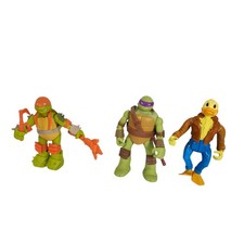 Lotto action figure Tartarughe