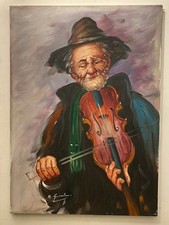 Dipinto Olio su Tela 50 X 70