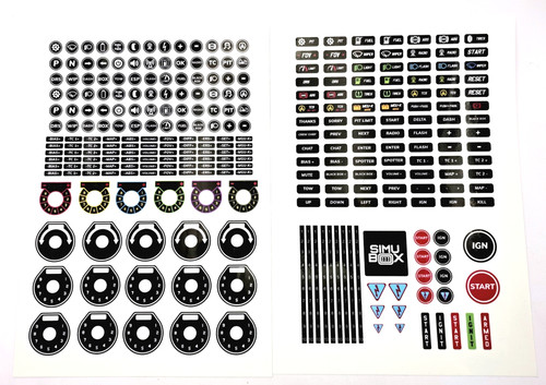 Set adesivi sim - set,