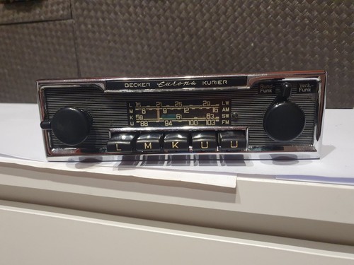 Autoradio epoca becker - autoradio, d'epoca