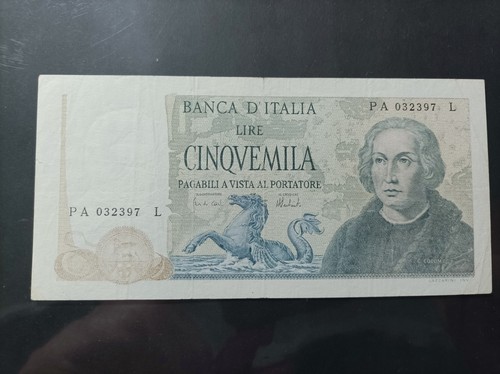 5000 lire colombo - lire,