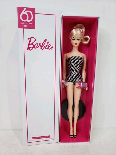 60th sparkles barbie signature - barbie,