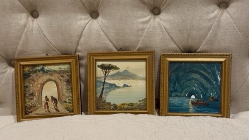 Piastrelle con cornice - , dipinte