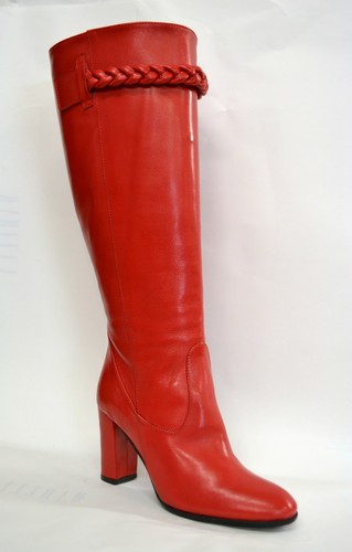 Womens red boots 100 - 100%, genuine