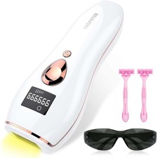 EPILATORE LUCE PULSATA LASER VISO BRACCIA GAMBE ASCELLE UBISEZ DEPILATORE CORPO