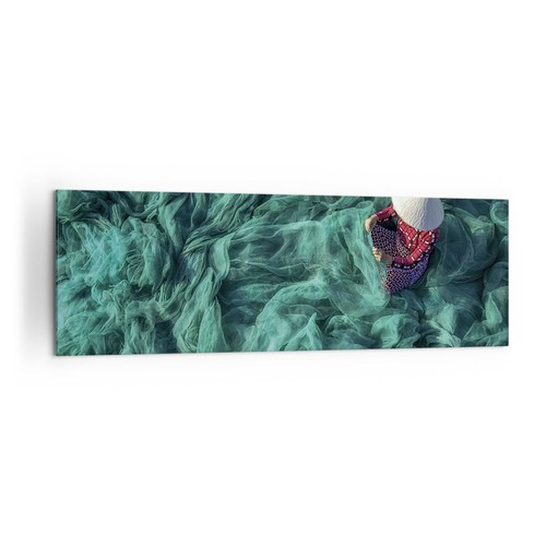Quadro tela 160x50cm rete - tela,