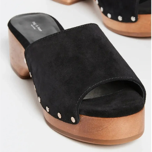 Sandali con plateau - , bone