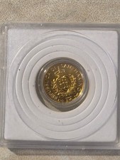 Moneta Rsm 2024 10 € 1/10 oz oro falco Pellegrino 